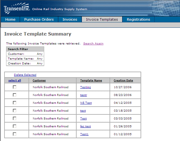 invoice summary template
 ORISS Help Text